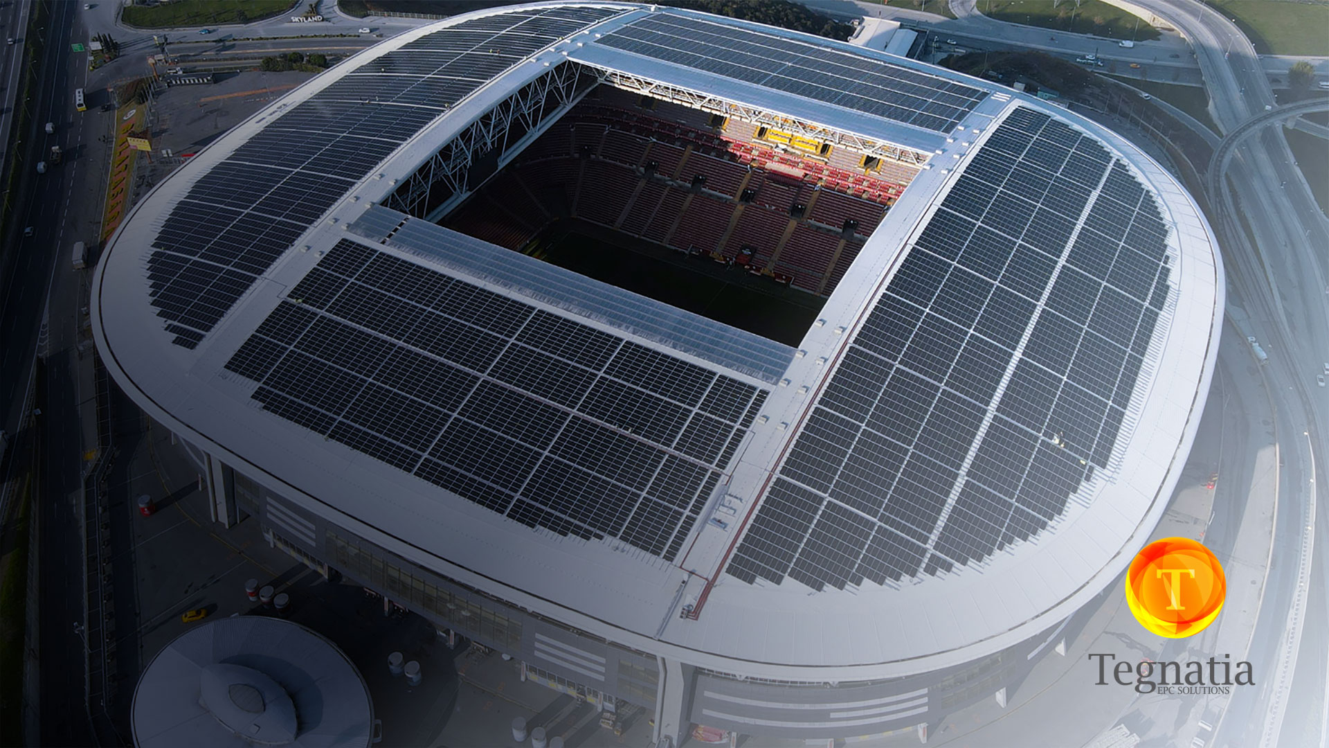 Tegnatia’nın Galatasaray Stadyumu GES Projesi Euronews'de haber oldu.